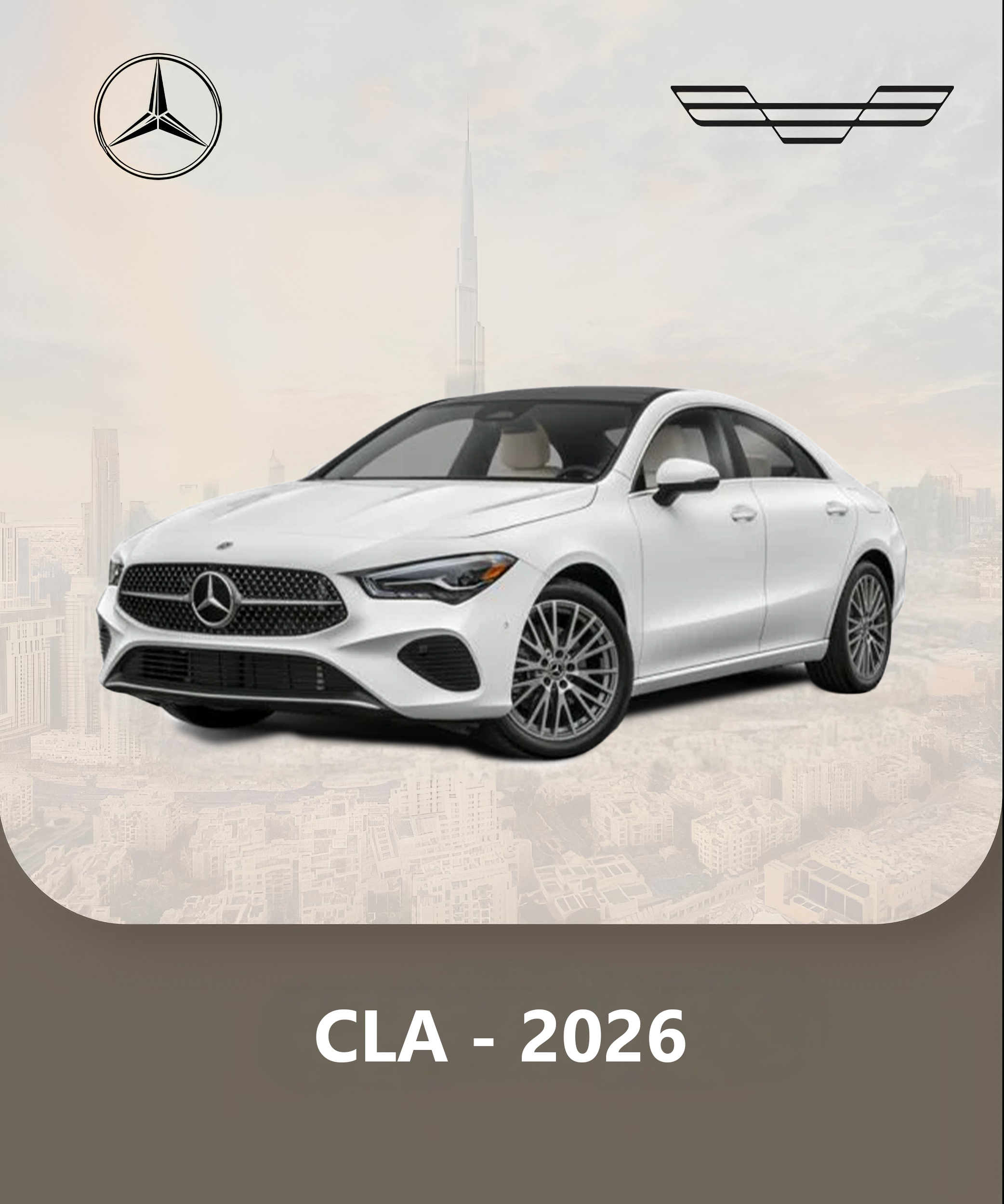 Mercedes CLA 2026 0 km GCC FULL OPTION 0 AED DOWN PAYMENT READY TO GO Image
